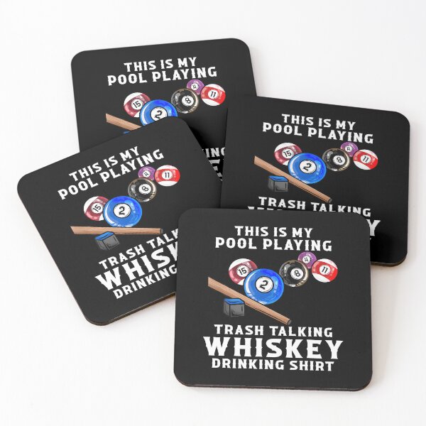 Item preview, This Is My Pool Playing Trash Talking Whiskey Drinking designed and sold by DonnieSandra.