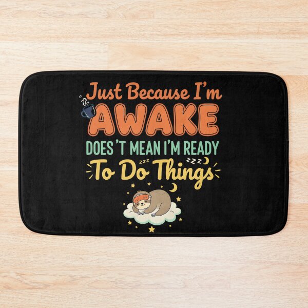 Item preview, Just Because I'm Awake For Teens Sarcastic Women Funny Saying Shirt Teen Girl Gift, Sassy Attitude Drama designed and sold by THREE LITTLE BEANS.