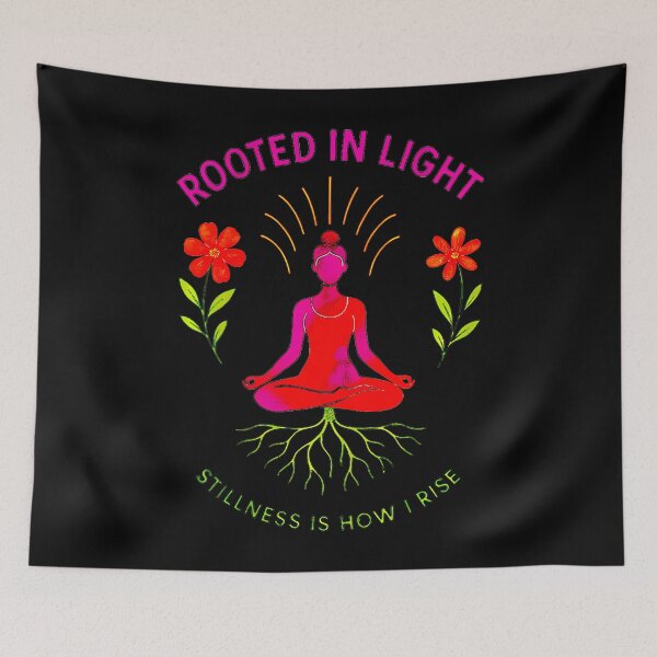 Item preview, Rooted In Light Yoga Meditation designed and sold by OnaConnie.