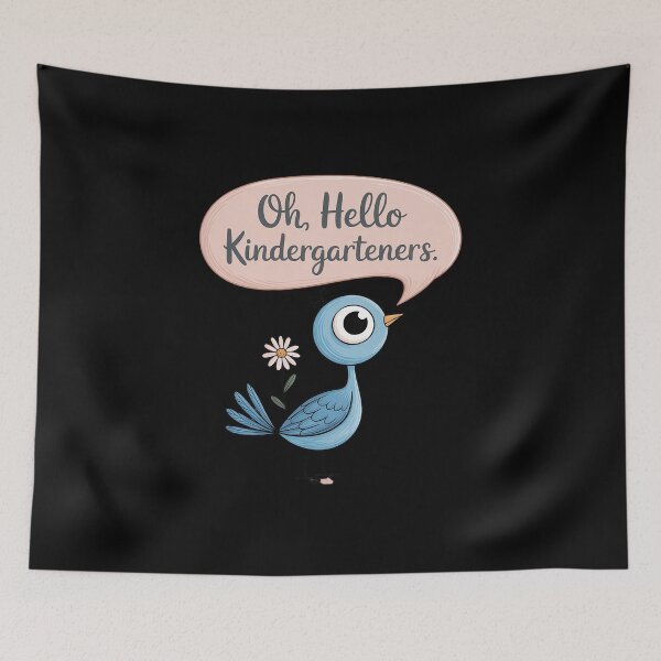 Item preview, Oh, Hello Kindergarteners Cute Pigeon Kindergarten Teacher designed and sold by VasilisLamArt.