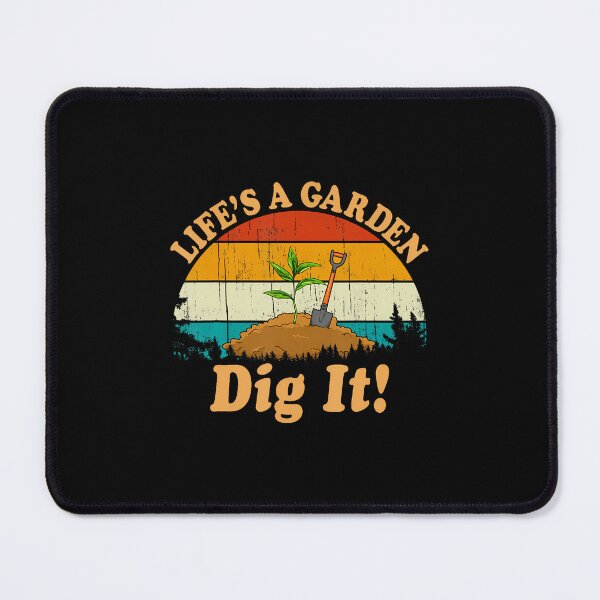 Item preview, Vintage Retro Style Gardening Decor Life's A Garden Dig It designed and sold by DonnieJennie.