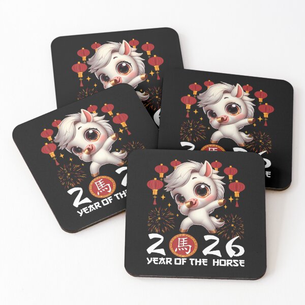 Item preview, Year Of The Horse 2026 Chinese Lunar New Year Zodiac Horse designed and sold by KristyCharleen.