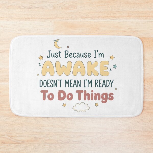 Item preview, Just Because I'm Awake For Teens Sarcastic Women Funny Saying Shirt Teen Girl Gift, Sassy Attitude Drama designed and sold by THREE LITTLE BEANS.