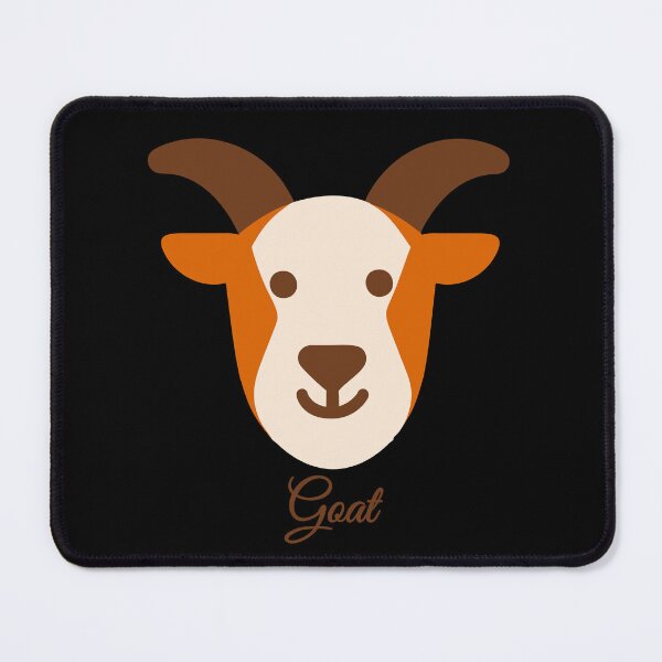 Item preview, Happy Goat Cute Kawaii Farm Animal Illustration designed and sold by Jirada.
