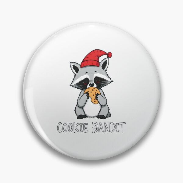 Item preview, Cookie Bandit Christmas Raccoon T-Shirt – Cute Holiday Cookie Lover designed and sold by al21ex.