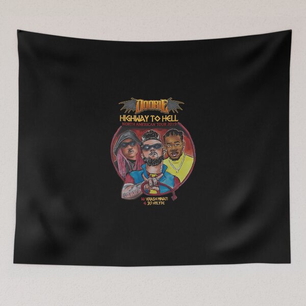 Item preview, Doobie-Highway-To-Hell-Tour-Shirt designed and sold by DavidHesst.