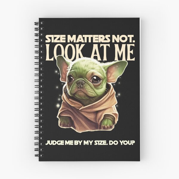 Item preview, SIZE MATTERS NOT, LOOK AT ME French Bulldog designed and sold by JusTiceT-shirts.