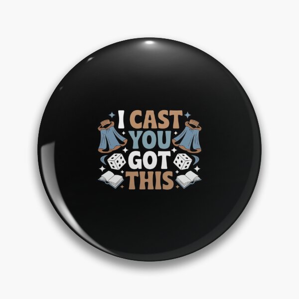 Item preview, I Cast You Got This Cleric Healer Support Spell designed and sold by GasVille.
