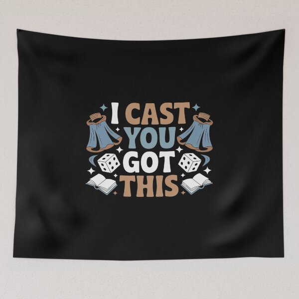 Item preview, I Cast You Got This Cleric Healer Support Spell designed and sold by GasVille.