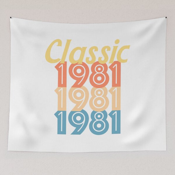 Item preview, 1981 vintage RETRO birthday designed and sold by Mmastert.