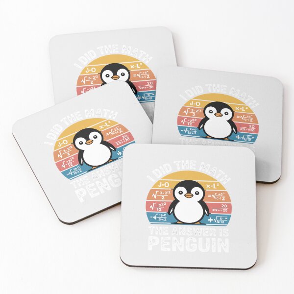 Item preview, I Did The Math The Answer is Penguin Math Teacher Kid designed and sold by GasVille.