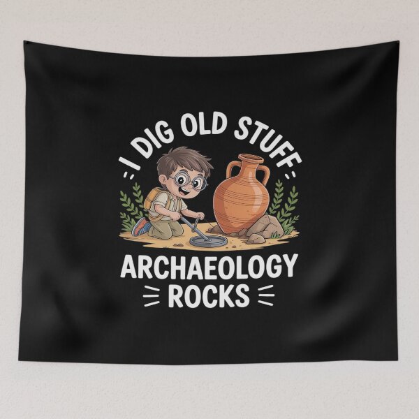 Item preview, I Dig Old Stuff Archaeology Rocks designed and sold by GasVille.