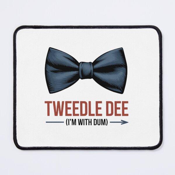 Item preview, Tweedle Dee I'm With Dum - Lazy couple halloween costumes designed and sold by milanforbes.