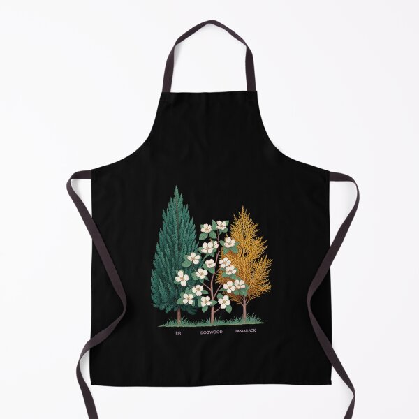 Item preview, Subtle Fir Dogwood Tamarack Trees designed and sold by TiredPack.