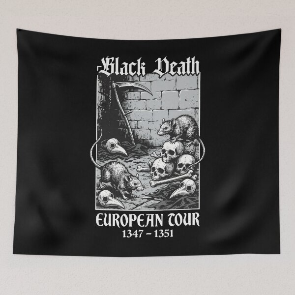 Item preview, Black Death European Tour 1347- 1351 Rat Dark Art designed and sold by Blok45.