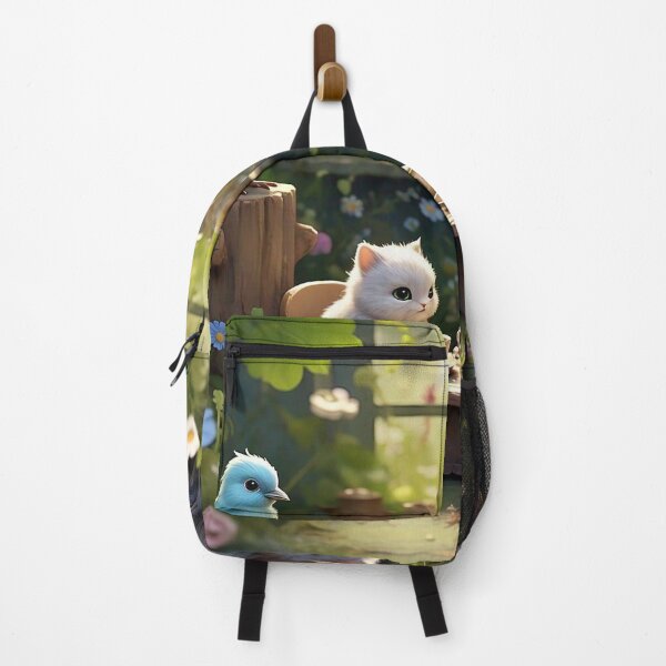 Item preview, Fluffy Friends Having Tea designed and sold by Firetrail Studio.