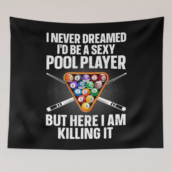 Item preview, Funny Pool Art For Billiards Lover Pool Player designed and sold by MelanieMiram1.