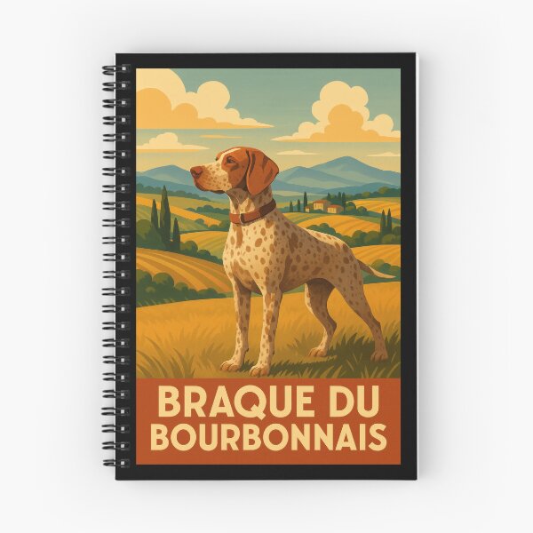 Item preview, Braque du Bourbonnais Print designed and sold by Flying Doggo.