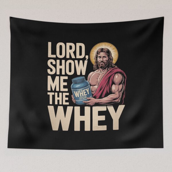 Item preview, Christian Workout Fitness Jesus Muscle Funny designed and sold by tiemacopaxer.