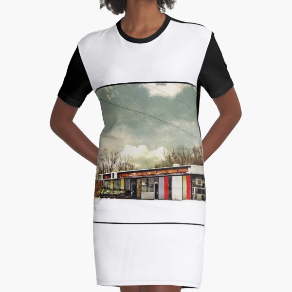 I-90 2-27-08 7:44 AM NEW YORK Graphic T-Shirt Dress