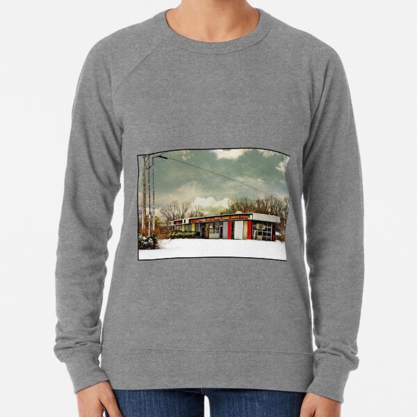 I-90 2-27-08 7:44 AM NEW YORK Lightweight Sweatshirt