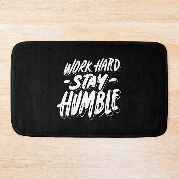 Item preview, WORK HARD STAY HUMBLE Typography - Hustle Grind Mindset Design designed and sold by ConfuseLab Alt.