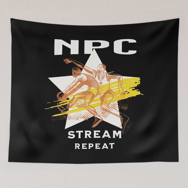 Item preview, Npc Basketball Stream Repeat Iconic Court Energy Humor designed and sold by JosephineSarah.