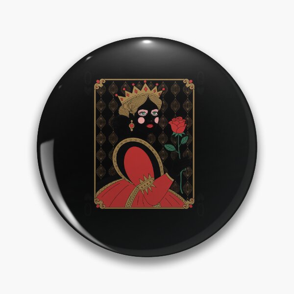 Item preview, Queen of hearts Blackjack Cards Poker 21 Q Couple Matching  designed and sold by estellaken.