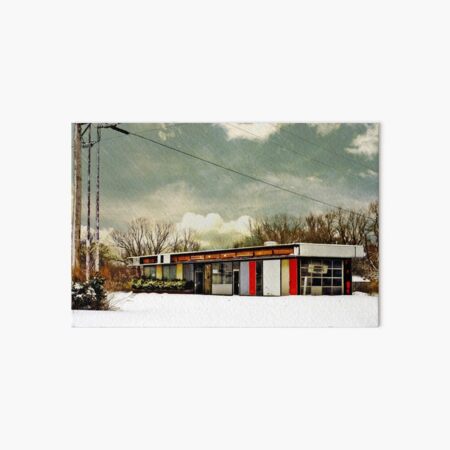 I-90 2-27-08 7:44 AM NEW YORK Art Board Print