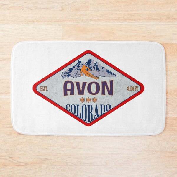 Item preview, Avon Ski Resort, Colorado, Vintage skiing badge design designed and sold by Wanderful-roads.