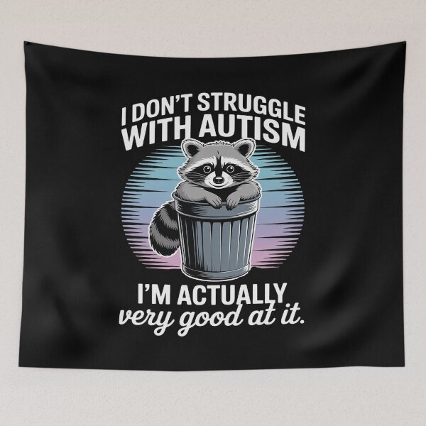 Item preview, I Don't Struggle with Autism I'm Actually designed and sold by DetroitMug.