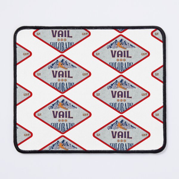 Item preview, Vail Ski Resort, Colorado, Vintage skiing badge design designed and sold by Wanderful-roads.