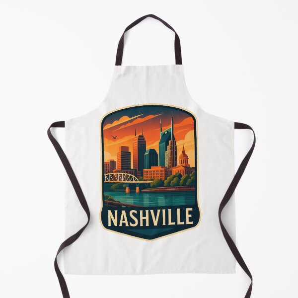 Item preview, Nashville Tennessee Skyline at Sunset designed and sold by Places On Earth.