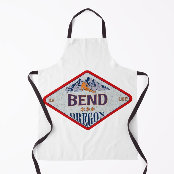 Item preview, Bend Ski Resort, Oregon, Vintage skiing badge design designed and sold by Wanderful-roads.