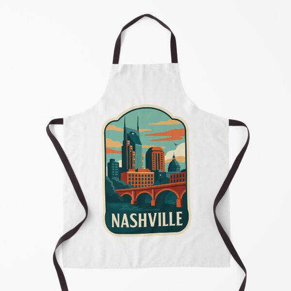 Item preview,  Scenic Nashville Skyline with Bridge View designed and sold by Places On Earth.