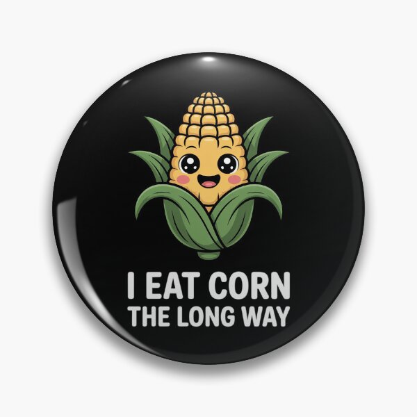 Item preview, I Eat Corn The Long Way designed and sold by DetroitMug.