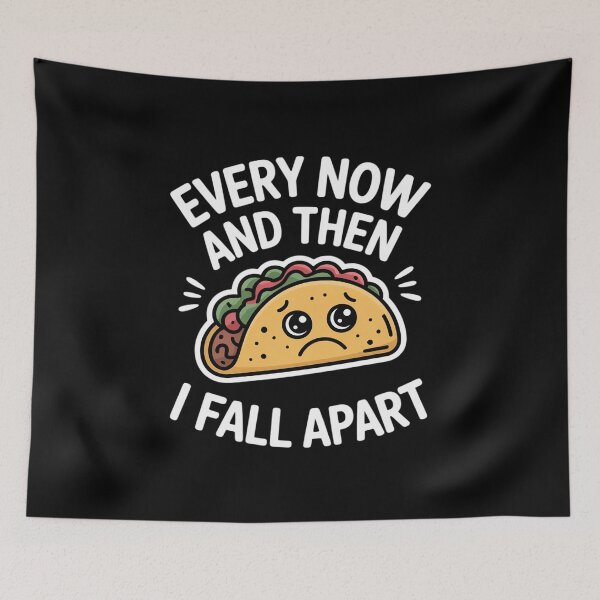 Item preview, I Fall Apart Taco Food Taco Lover designed and sold by DetroitMug.