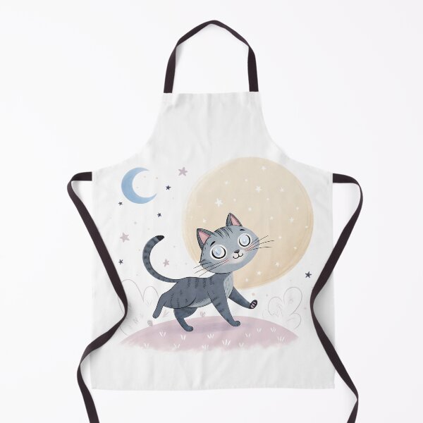 Item preview, Moonlit Sleepwalker Cat designed and sold by Neural-canvas.