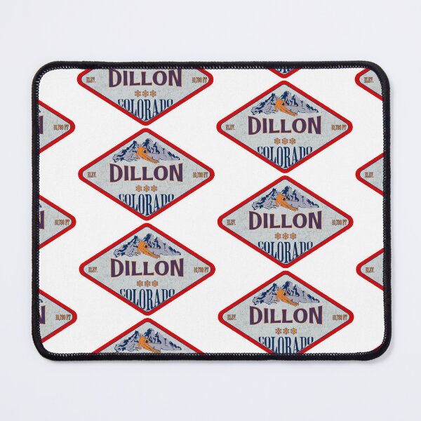 Item preview, Dillon Ski Resort, Colorado, Vintage skiing badge design designed and sold by Wanderful-roads.