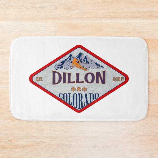 Item preview, Dillon Ski Resort, Colorado, Vintage skiing badge design designed and sold by Wanderful-roads.