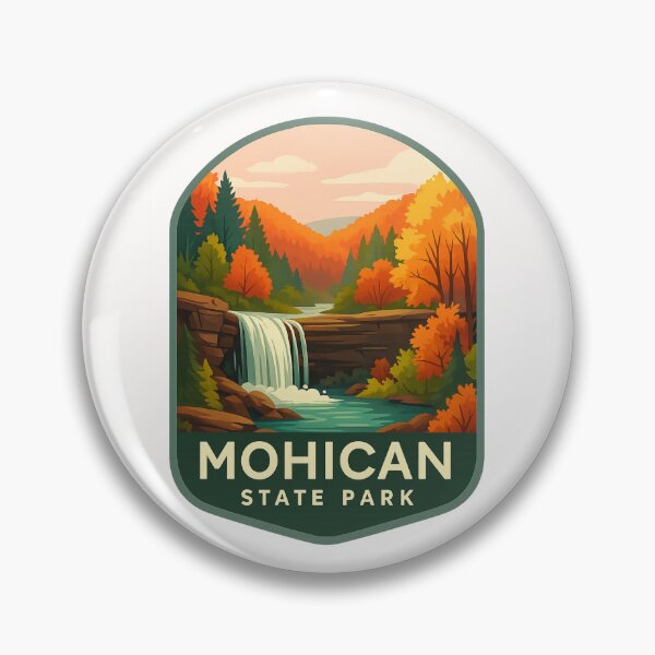 Item preview,  Autumn Waterfall at Mohican State Park designed and sold by Places On Earth.