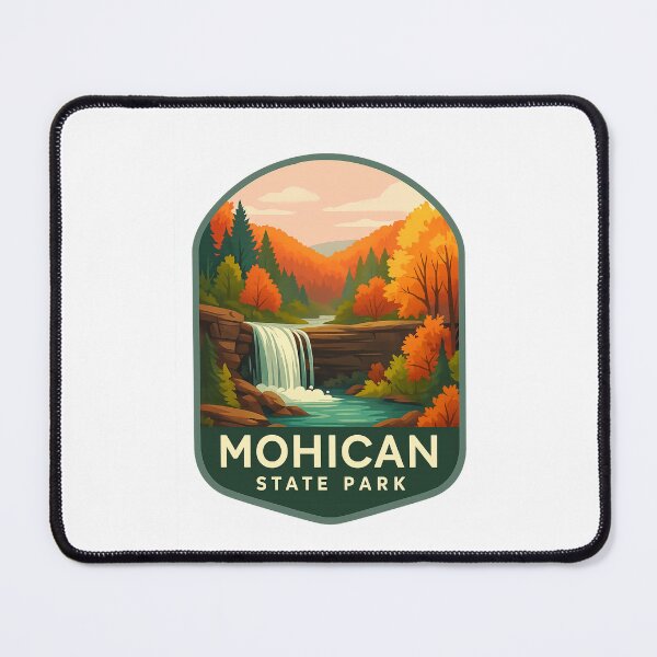 Item preview,  Autumn Waterfall at Mohican State Park designed and sold by Places On Earth.
