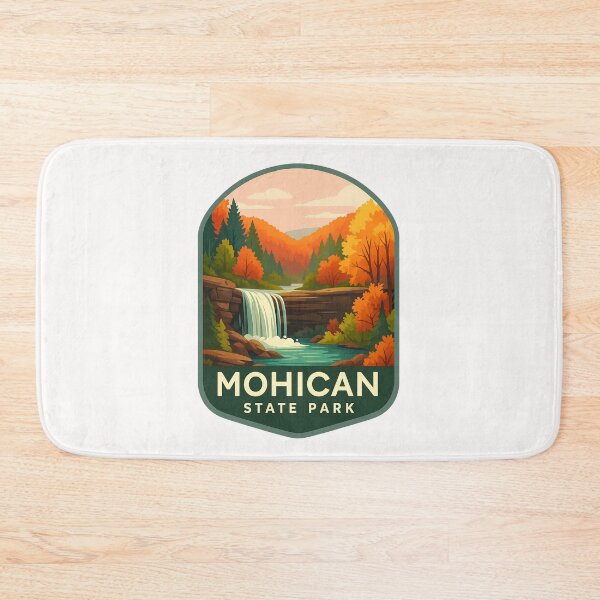 Item preview, Autumn Waterfall at Mohican State Park designed and sold by Places On Earth.