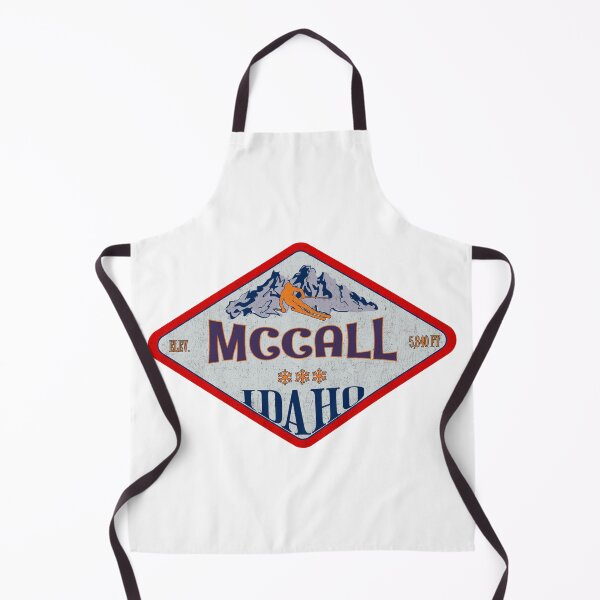 Item preview, McCall Ski Resort, Idaho, Vintage skiing badge design designed and sold by Wanderful-roads.