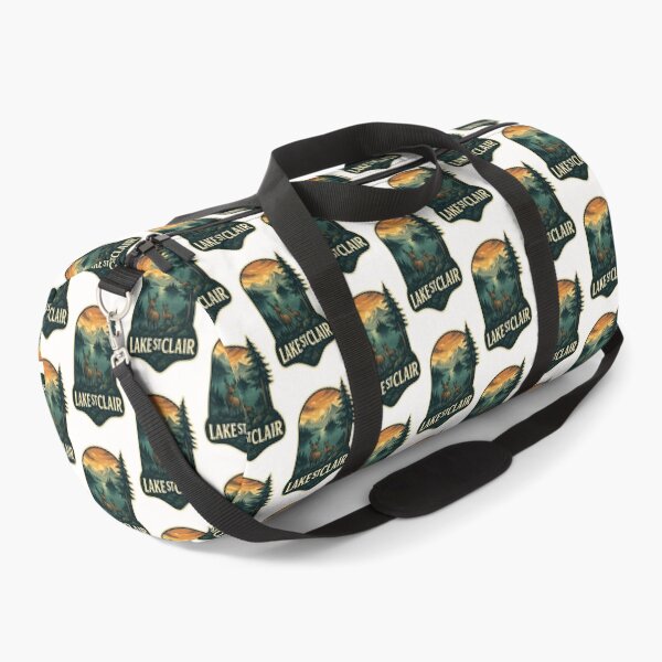 Item preview, Lake St Clair Sunset with Deer and Mountains designed and sold by Places On Earth.