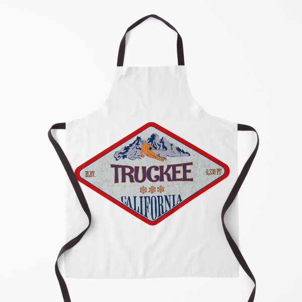 Item preview, Truckee Ski Resort, California, Vintage skiing badge design designed and sold by Wanderful-roads.