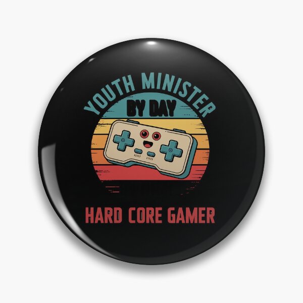 Item preview, Youth Minister By Day By Night Hard Core Gamer Gaming designed and sold by VasilisLamArt.