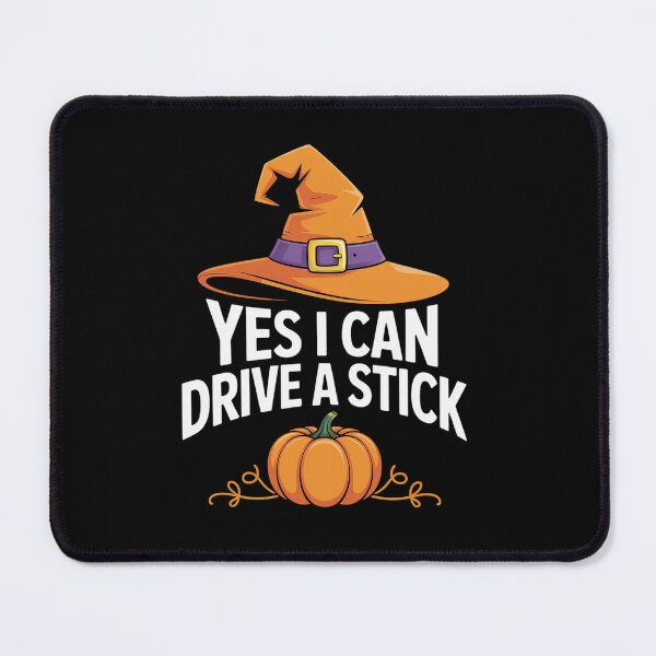 Item preview, Yes I Can Drive A Stick Funny Halloween Spooky Witch Mom designed and sold by estellaken.