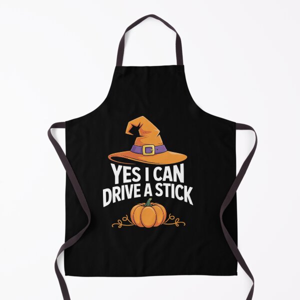 Item preview, Yes I Can Drive A Stick Funny Halloween Spooky Witch Mom designed and sold by estellaken.