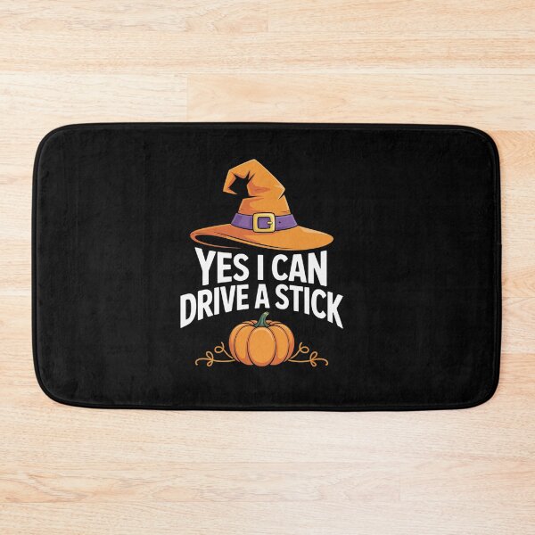 Item preview, Yes I Can Drive A Stick Funny Halloween Spooky Witch Mom designed and sold by estellaken.